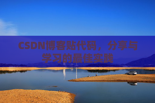 CSDN博客贴代码，分享与学习的最佳实践